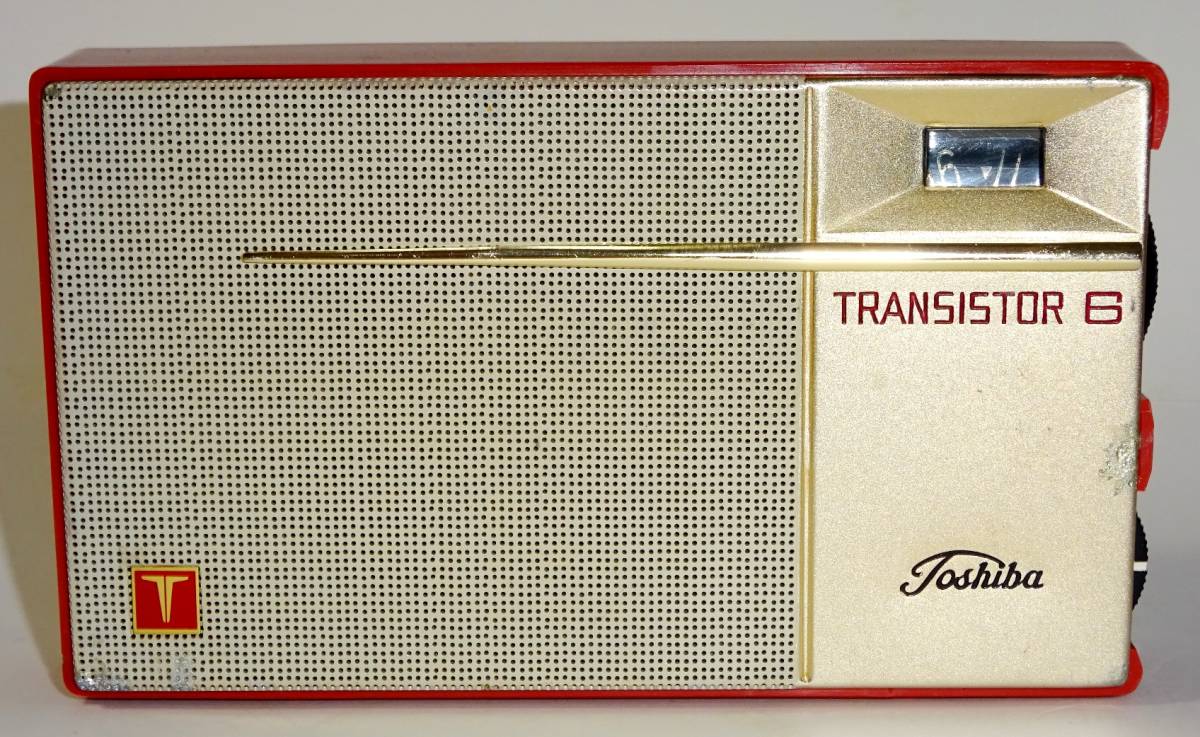 TOSHIBA 東芝 トランジスタ ラジオ 6P-61 ソリッドステート ミニ