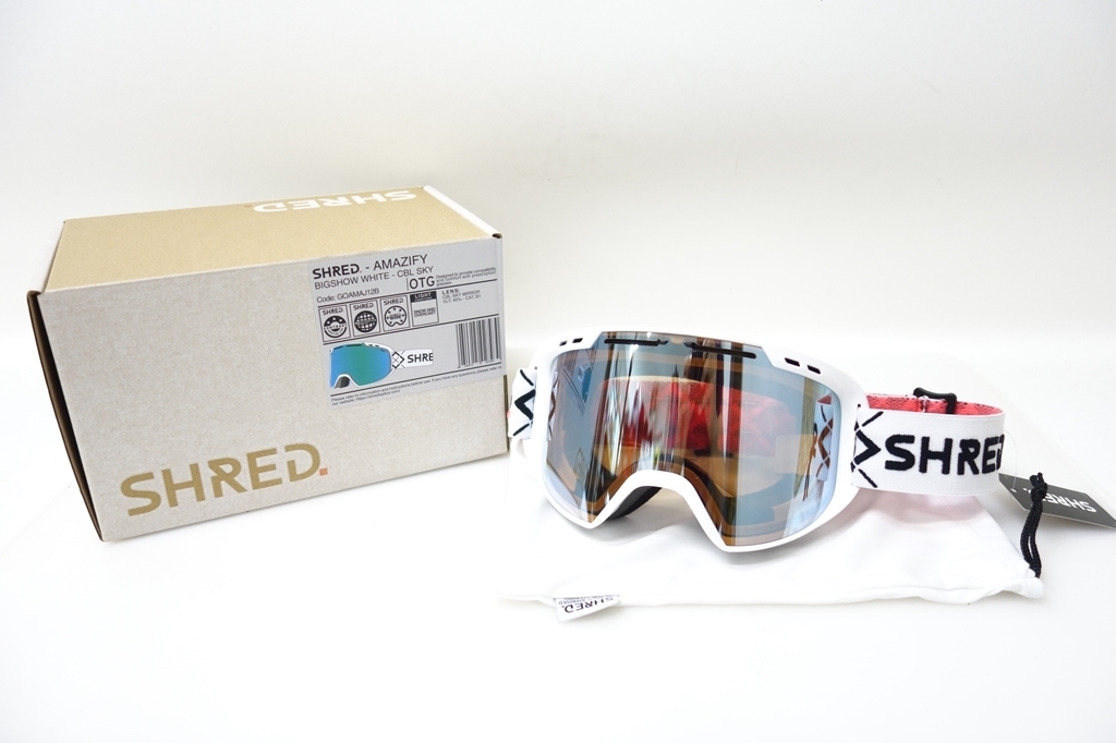 SHRED シュレッド スノーボード ゴーグル （2024上半期】ゴシマ