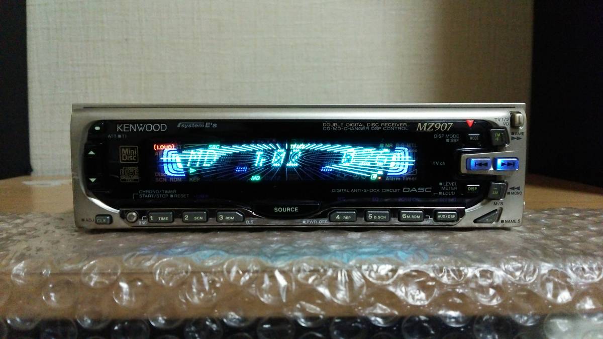 KENWOOD ケンウッド CD/MDデッキ CD/MDプレーヤー オーディオ MZ907