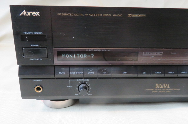 TOSHIBA/東芝/Aurex/インテグレイテッド デジタル AV アンプ/XB-1000
