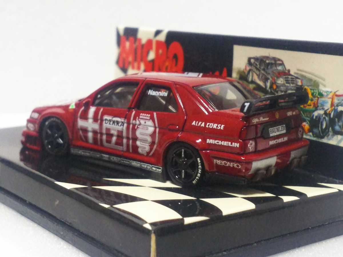MC 1/64 アルファロメオ 155 DTM DEKRA #7 マイクロチャンプス
