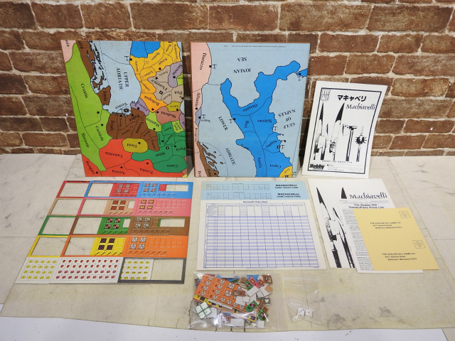 1円 未検品 ホビージャパン Machiavelli マキャベリ ボードゲーム ジャンクとして 現状渡し の落札情報詳細 ヤフオク落札価格情報 オークフリー スマートフォン版