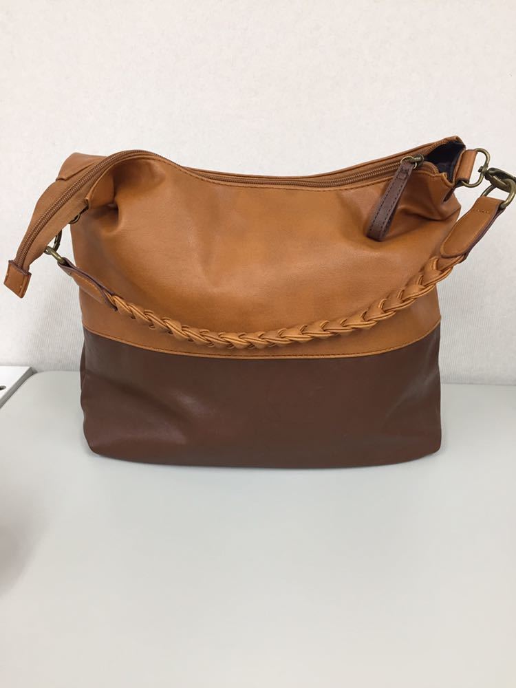 Hushush ハッシュアッシュ ショルダーバッグ ブラウン かばん の落札情報詳細 ヤフオク落札価格情報 オークフリー スマートフォン版