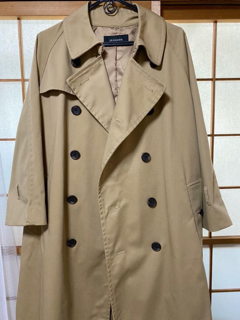 Jeanasis ロングトレンチコート の落札情報詳細 ヤフオク落札価格情報 オークフリー スマートフォン版