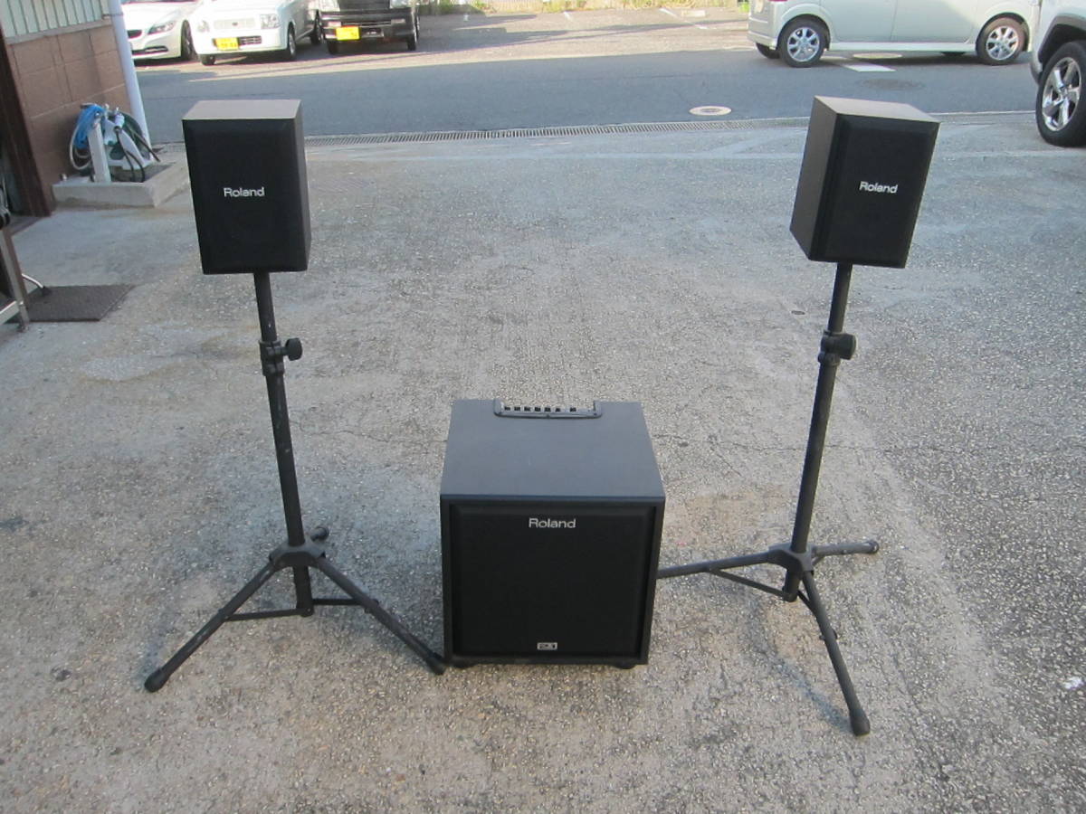 Roland 2.1chモニター CM-220【200w】/サテライトスピーカー（スタンド