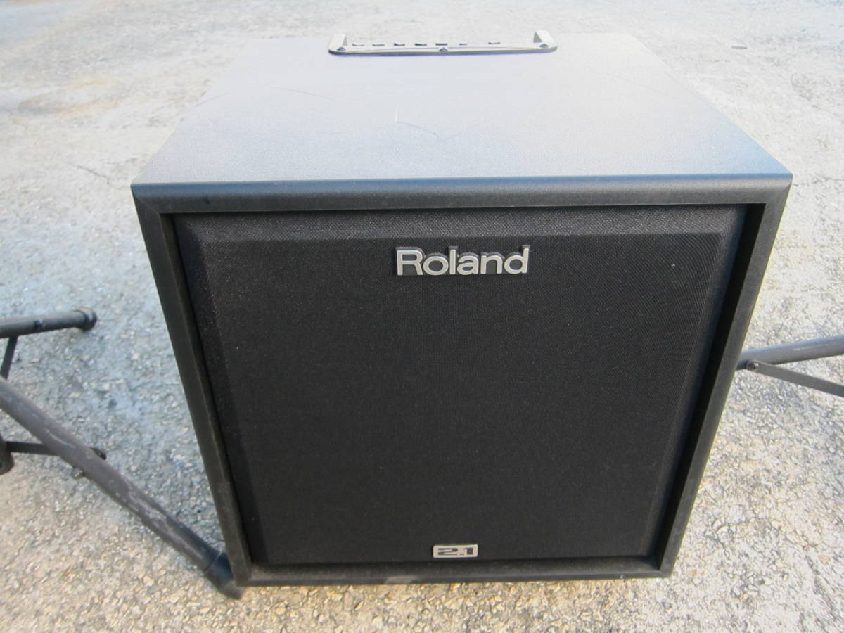 Roland 2.1chモニター CM-220【200w】/サテライトスピーカー（スタンド