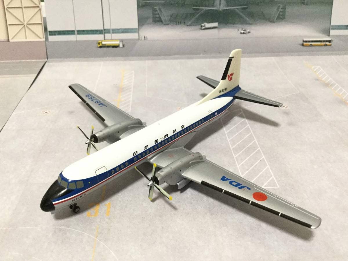 1/200 YS-11】怪盗ゾロ 日本国内航空(JDA) JA8759 YS21115 の落札情報 ...