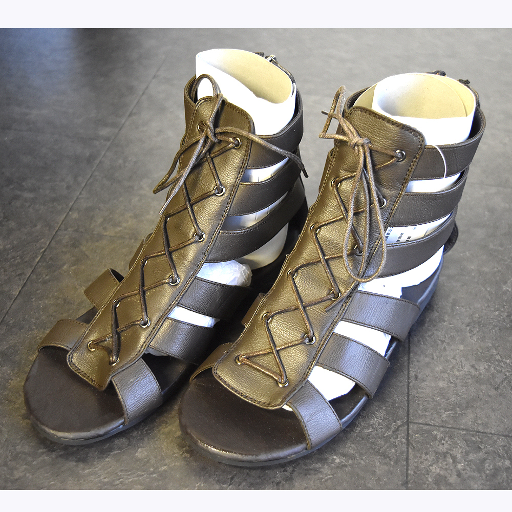 新品 １円スタート 27 5 ベルト グラディエーター サンダル メンズ シューズ Brown バックzip付き デザイン 靴 マリン ファッション の落札情報詳細 ヤフオク落札価格情報 オークフリー スマートフォン版