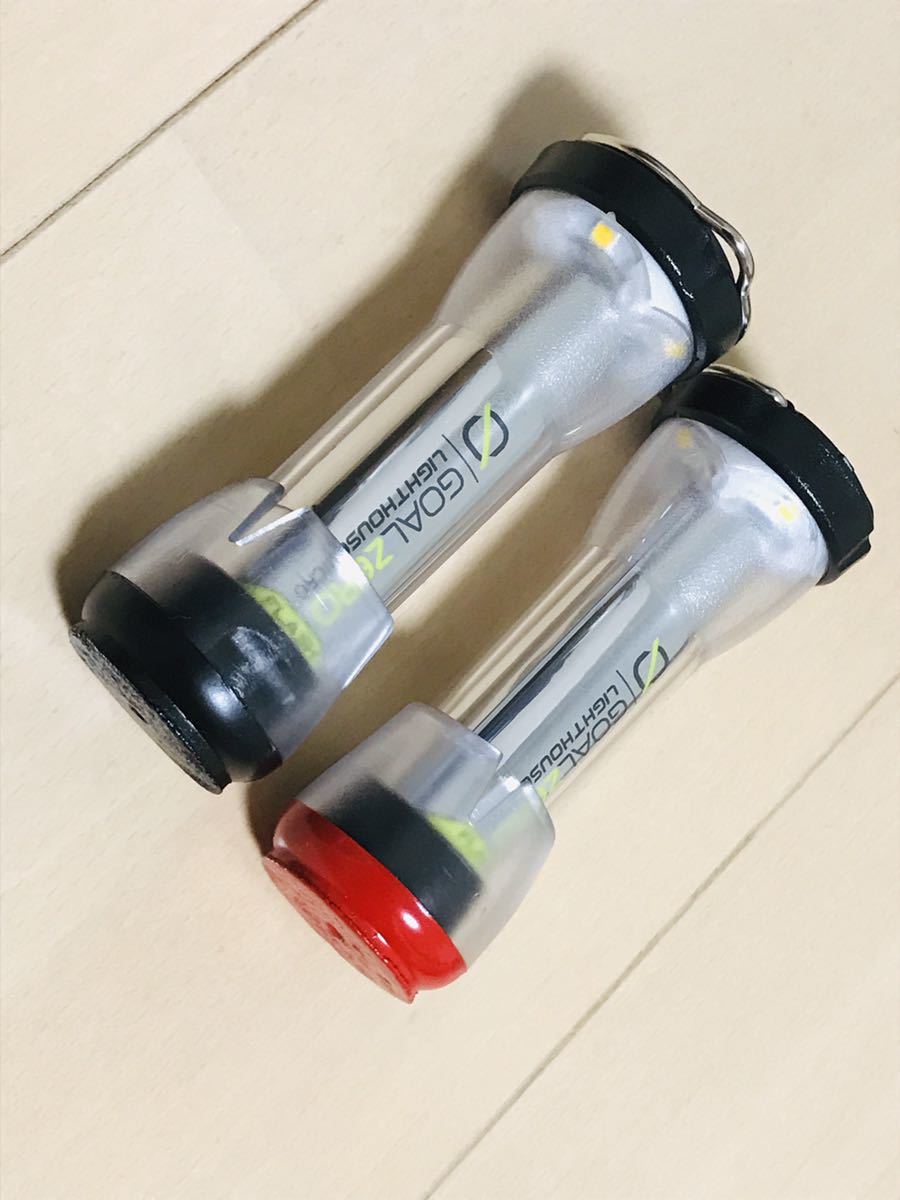 ゴールゼロマイクロフラッシュとゼロキャップの2セット GOAL ZERO
