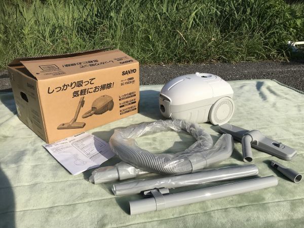 掃除機 SC-YM26(W) ホワイト　新品未開封 SANYO サンヨー 掃除機 SC-YM26(W) 未開封 [201804]