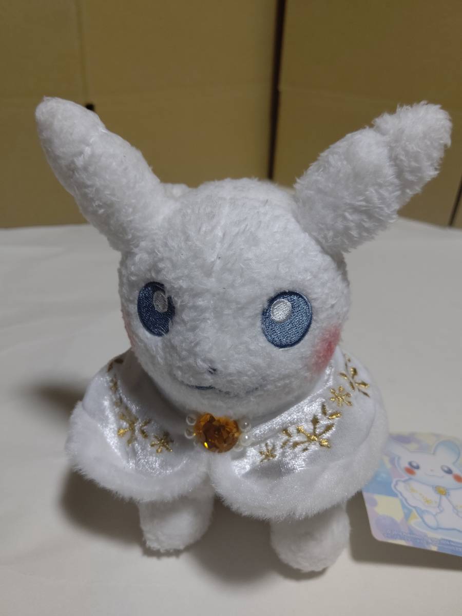 ポケモンセンター 刺さる 白いメガゲンガー ぬいぐるみ 紙タグ