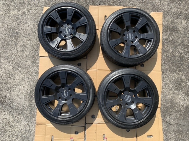 ESSEX エセックス ES-18バリ山タイヤ組み替え済！ハイエース！の落札 