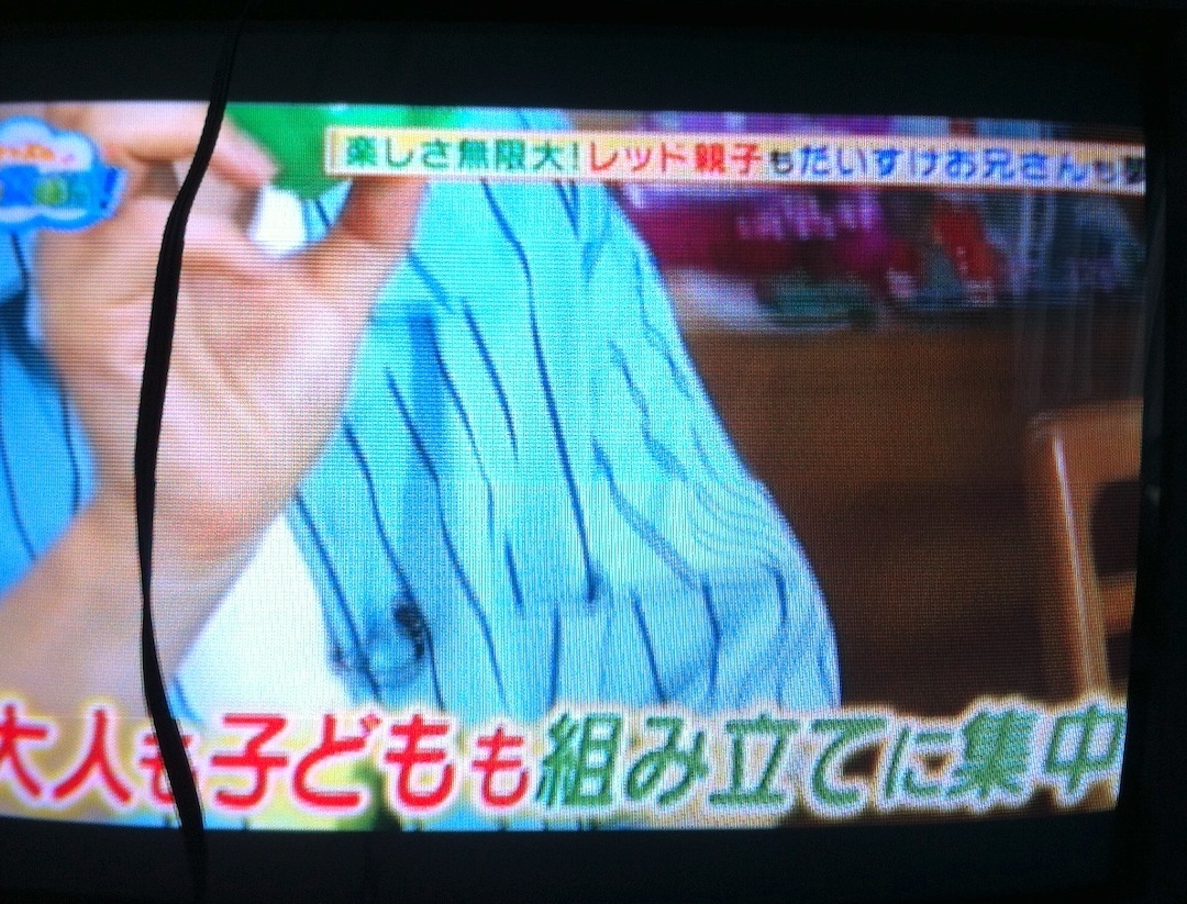 TOSHIBA BAZOOKA 25S77 [25型 ブラウン管テレビ] 専用テレビ台付 中古