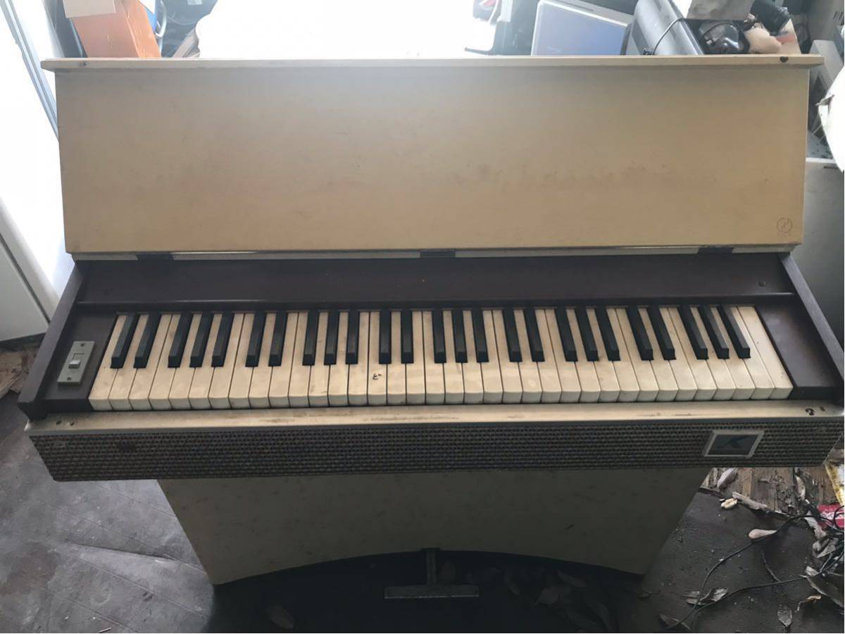 KAWAI 河合楽器 GLORIOUS ORGAN G ピアノ 昭和レトロ 引き取りのみの ...