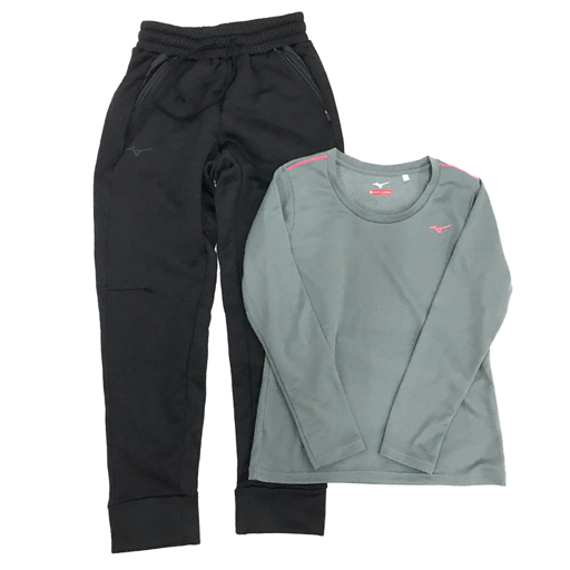 ミズノ S ブレスサーモ トレーニングウェア 他 裏起毛 ジャージ パンツ レディース スポーツウェア 計2点 セット の落札情報詳細 ヤフオク落札価格情報 オークフリー スマートフォン版