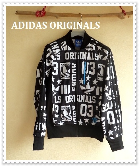 adidasアディダス 総柄 ジャージトラックジャケット ○adidas adidasアディダス 総柄 ジャージトラックジャケット ○adidas
