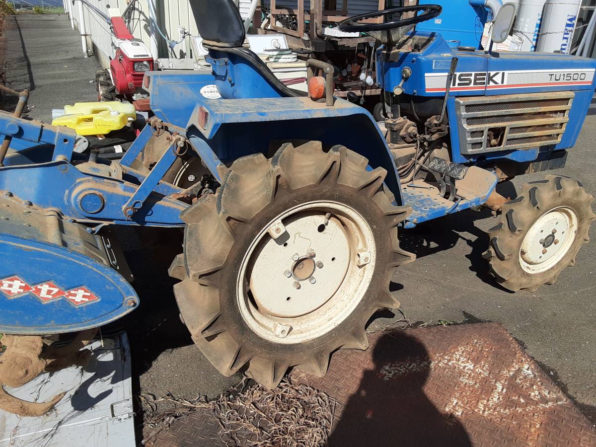 鹿児島発イセキ15馬力トラクターTF5F 農業機械 農業