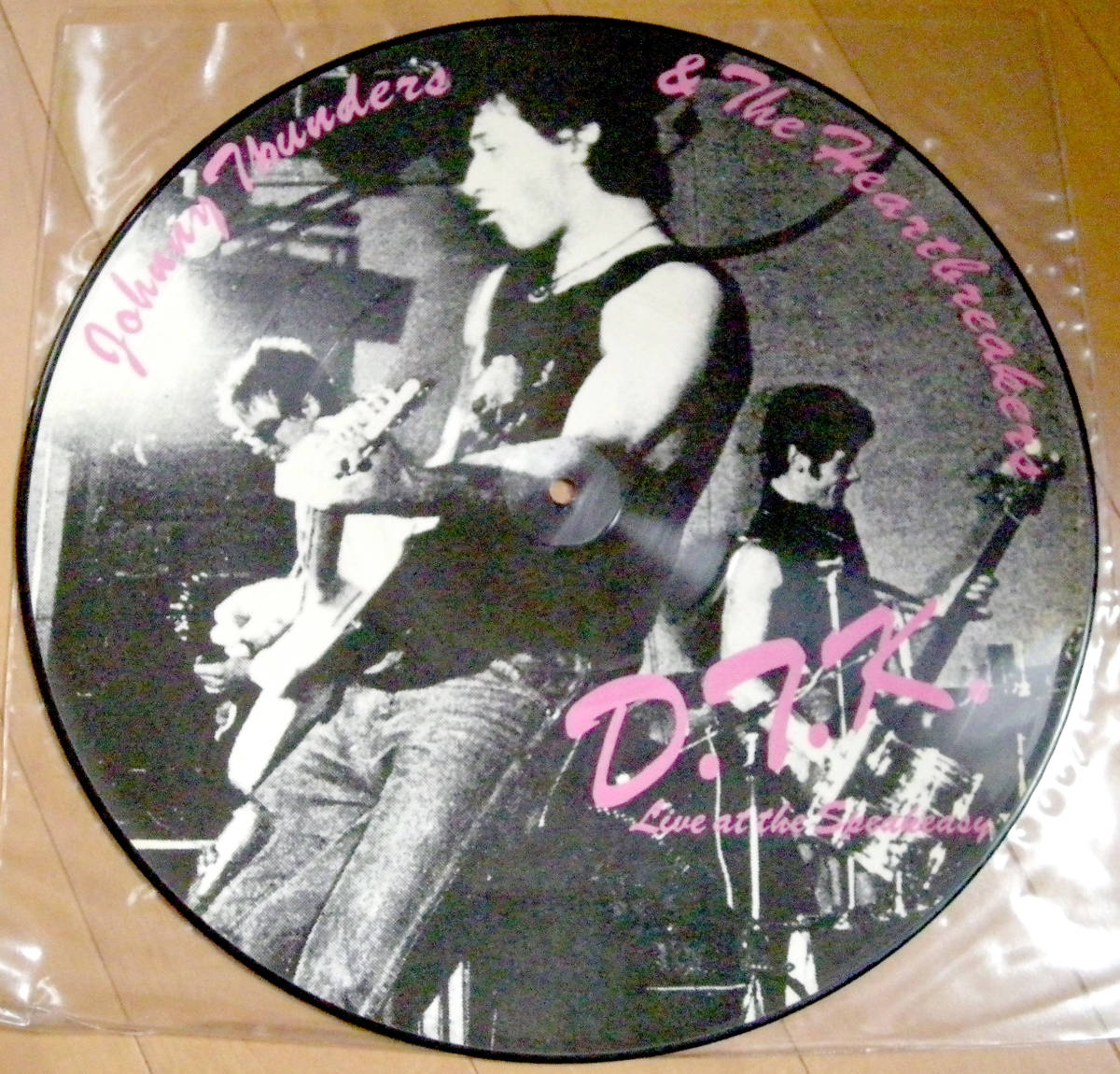 ザ・クラッシュ　x ray spex ジョニーサンダース　レコード ジョニー・サンダース【UK盤 ピクチャーレコード】Johnny Thunders