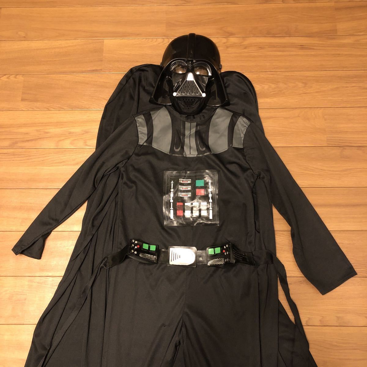 Star Wars ダースベイダー 子供用コスチューム 上下スーツ ケープ マスク サイズm 適用身長1cm 140cm の落札情報詳細 ヤフオク落札価格情報 オークフリー スマートフォン版