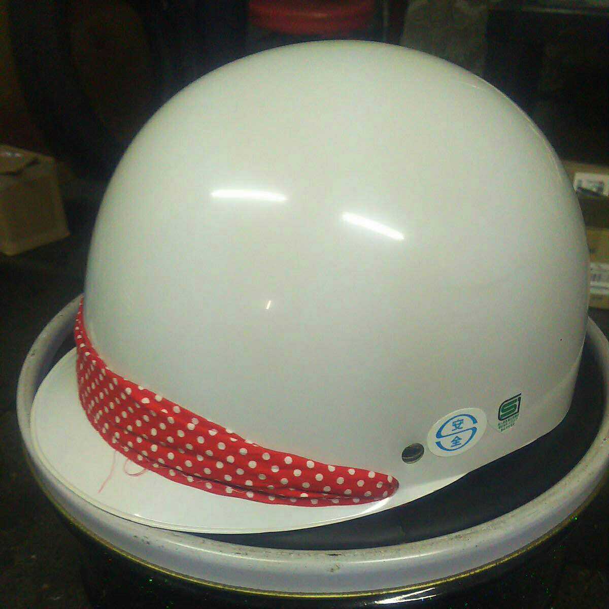 新品　当時物　昭和レトロ　ヤマハ　オバヘル 半ヘル ヘルメット パッソル 新品 当時物 昭和レトロ ヤマハ オバヘル 半ヘル ヘルメット