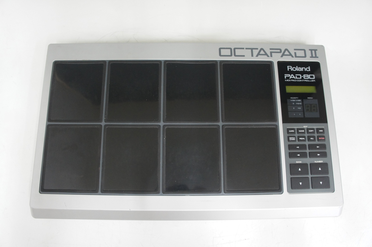 動作保証付き】ROLAND OCTAPAD II PAD-80 ローランド オクタパッド2 