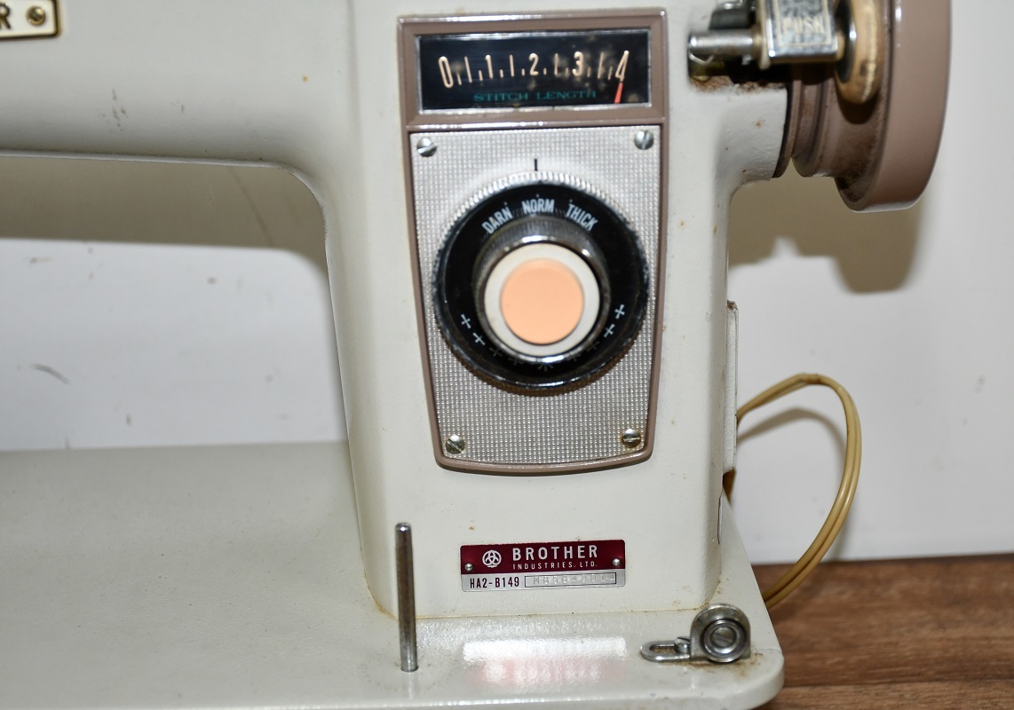A9-15 brother ブラザー ブラザーミシン HA2-B149 ミシン 昭和レトロ A9-15 brother ブラザー ブラザーミシン HA2-B149 ミシン 昭和レトロ