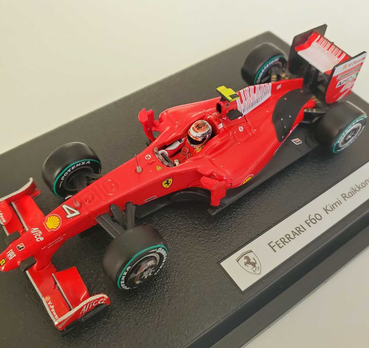 マク　1/18 マテル　フェラーリ　F60 ライコネン 1/18 フェラーリ F60 キミ・ライコネン マテル HOTWHEELS