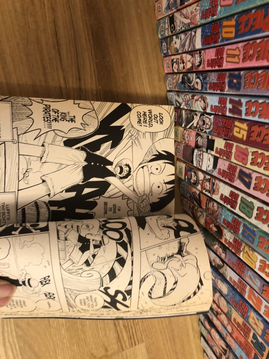 ワンピース 英語版 マンガ One Piece 海賊王 漫画 の落札情報詳細 ヤフオク落札価格情報 オークフリー スマートフォン版