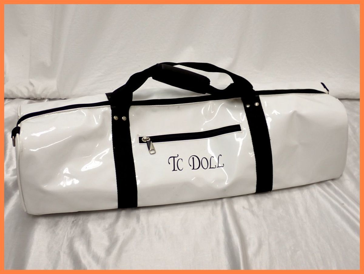 Tcdoll ドール用 2wayキャリーバッグ 約70cm ホワイト エナメル 2体収納可 ショルダーベルト付き 人形 キャリングケース の落札情報詳細 ヤフオク落札価格情報 オークフリー スマートフォン版