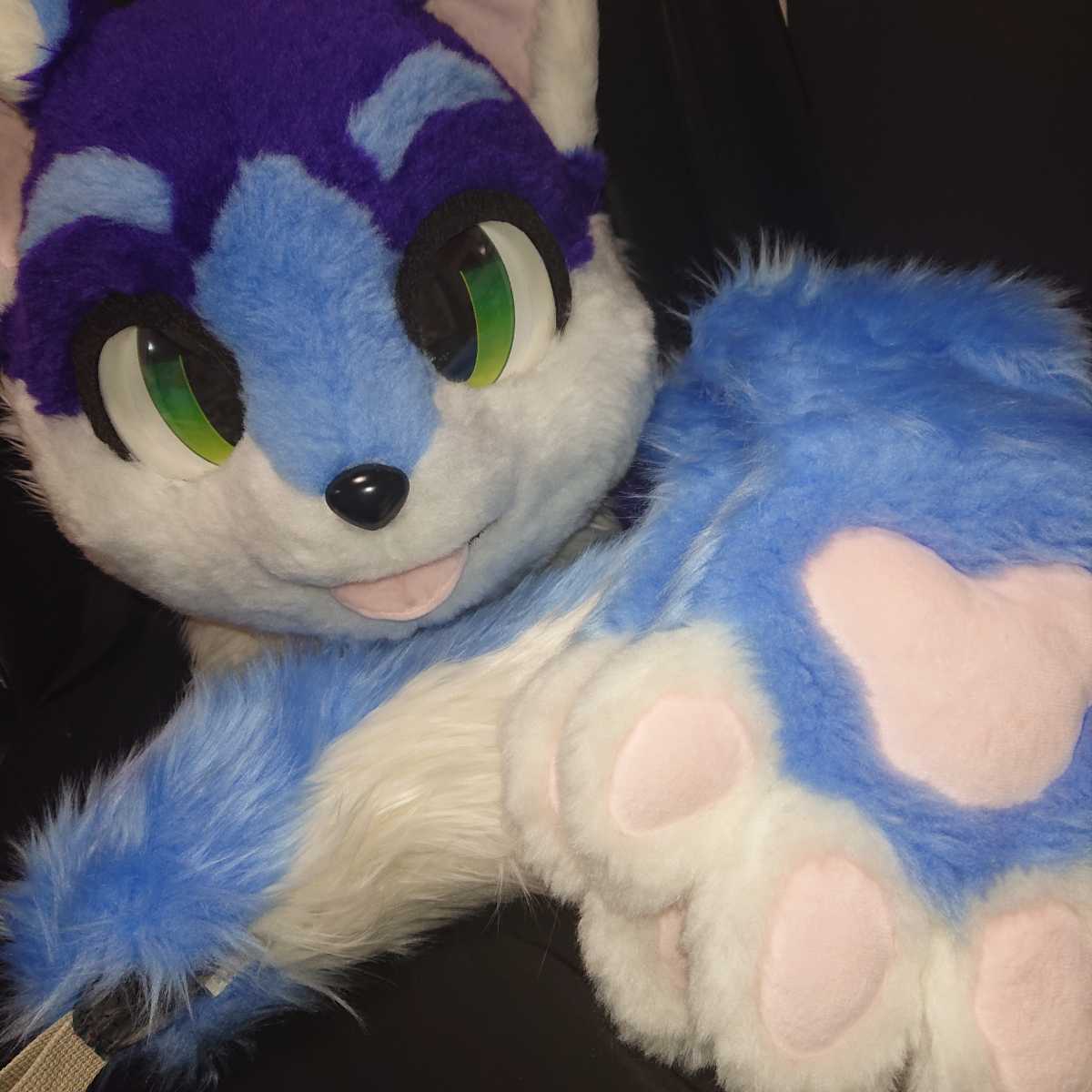 シャチ 一体型 着ぐるみ ハンドメイド fursuit