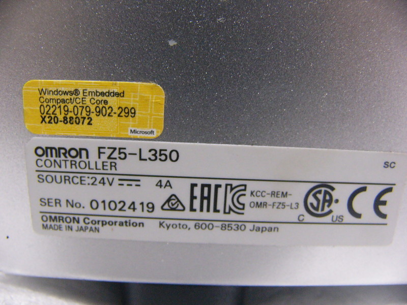 OMROM オムロンプログラムコントローラー FZ5-L350（☆動作保証
