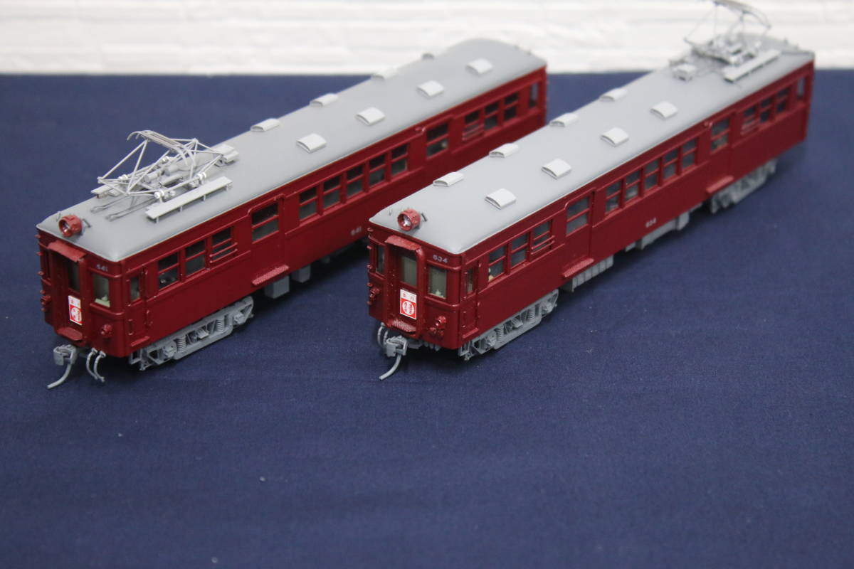 モデルパーツミキ・近鉄モ600系2連 キット組完成品の落札情報詳細