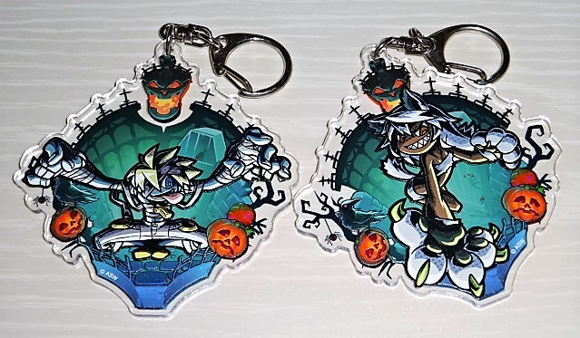 ギルティギア GUILTY GEAR Xrd ハロウィン アクリルキーホルダー 2個
