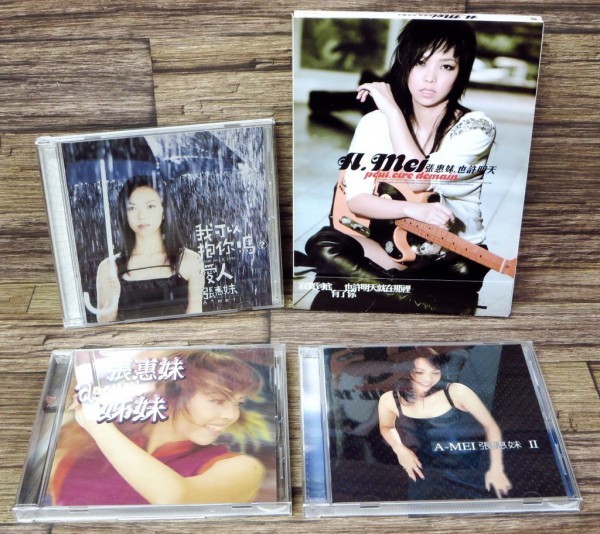◎張惠妹 張恵妹 アーメイ A-mei 台湾正規版CD 4点 姉妹/Ⅱ Bad Boy/我
