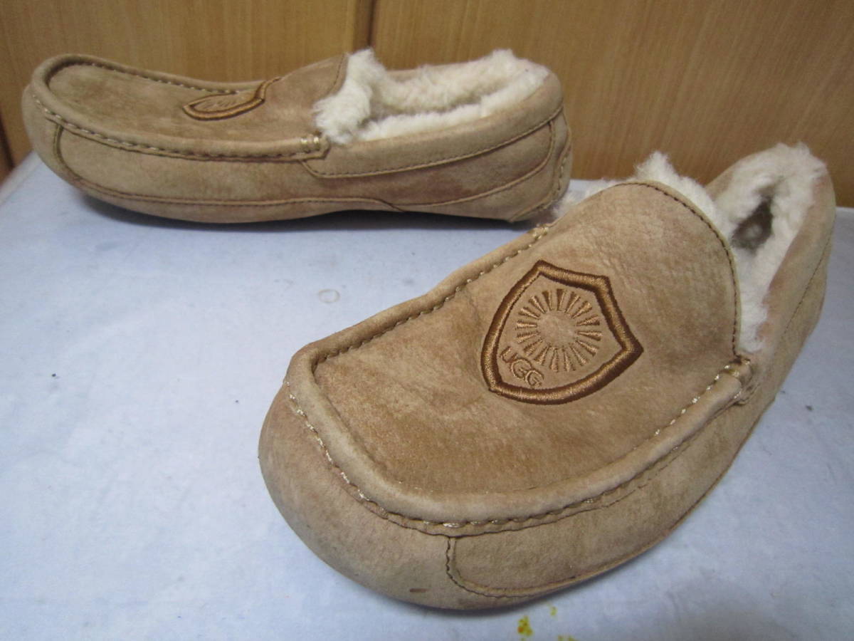 アグ メンズスリッポンシューズ 薄茶 28cm Us10 Ugg Ascot Noble ブラウン Ai10a の落札情報詳細 ヤフオク落札価格情報 オークフリー スマートフォン版
