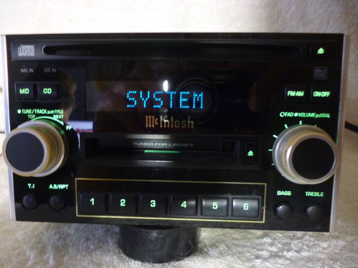 マッキントッシュ カーオーディオ PF-40251-C EF-10801 スバル純正 レガシィ マッキントッシュ PF-40251-Cヘッドユニット