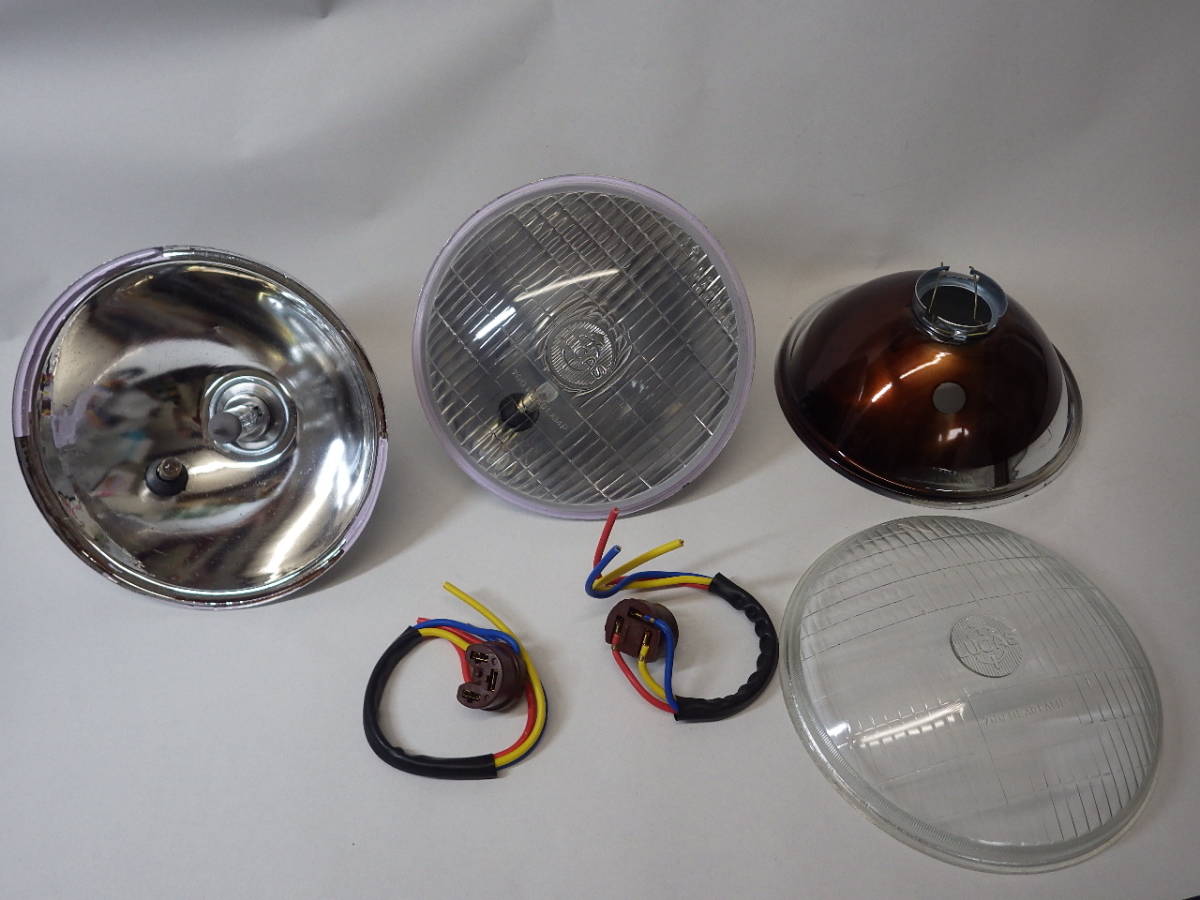 ルーカスヘッドランプ 2個セット /LUCAS 700 HEADLAMP MADE IN