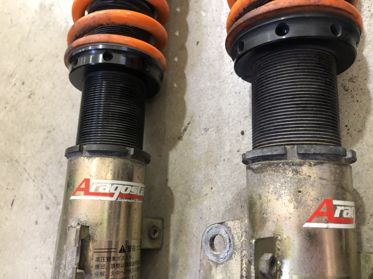 Aragosta アラゴスタ 車高調 スズキ スイフト Ht81s用 ジャンク の落札情報詳細 ヤフオク落札価格情報 オークフリー スマートフォン版