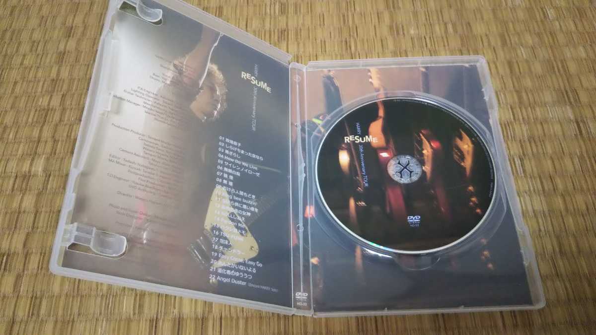 HARRY RESUME 30th Anniversary TOUR 村越弘明 THE STREET SLIDERS ザ