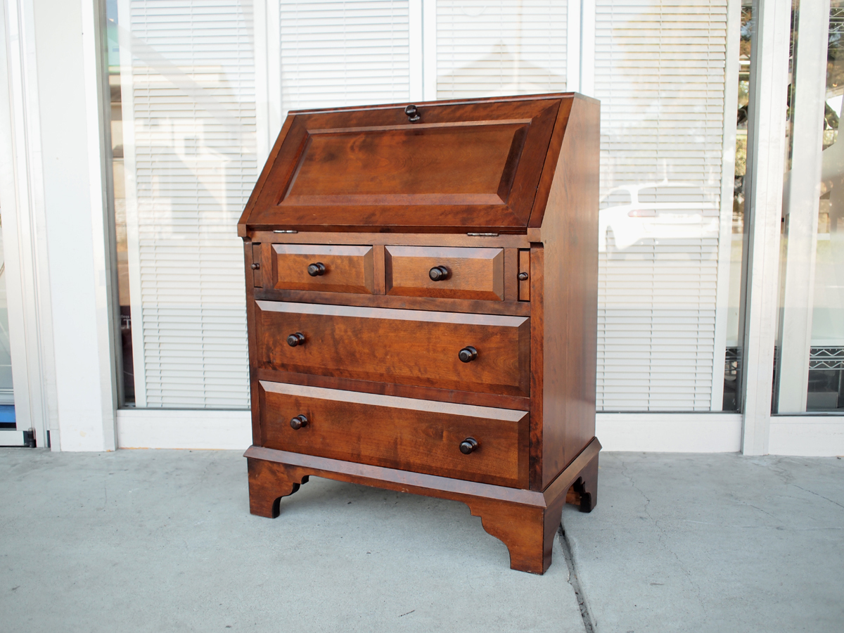 九州民芸家具 ライティングビューロー ライティングデスク