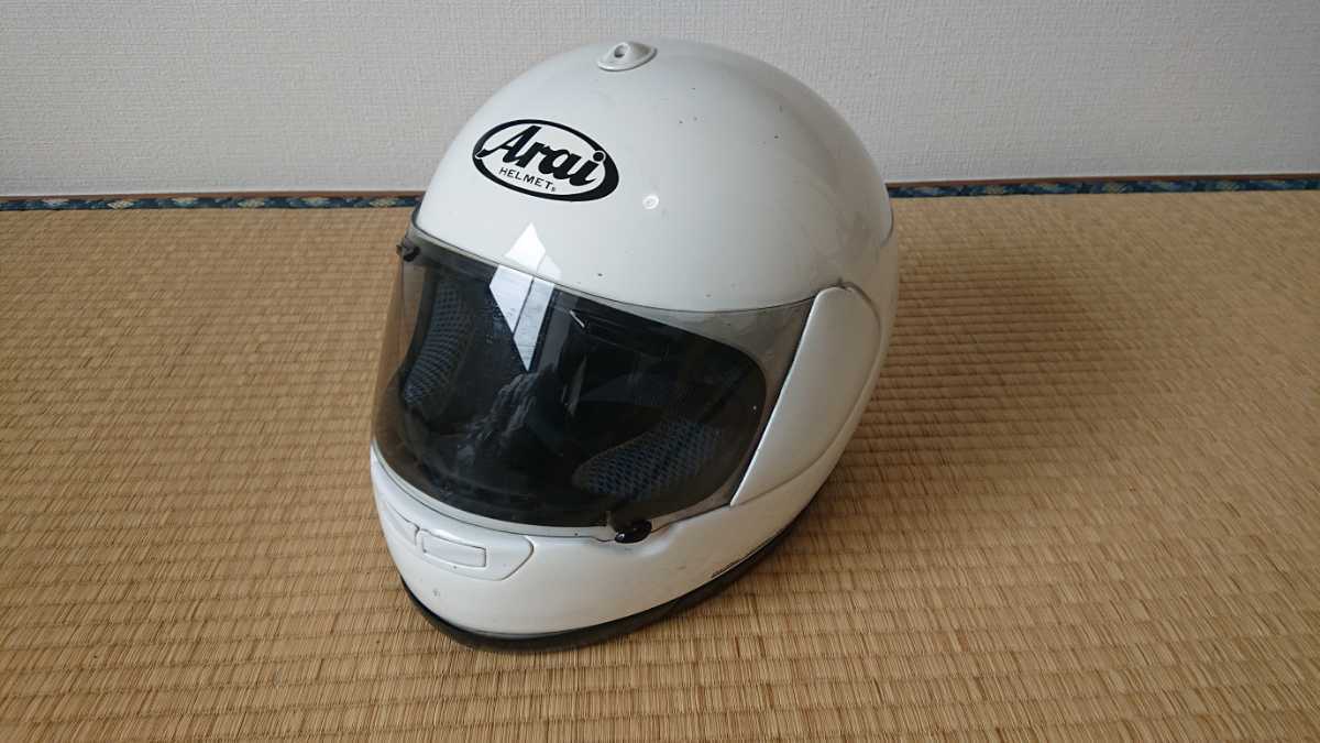 Arai アライ アストロ Astro SNELL CLC サイズXL 63.64CM ホワイト 白