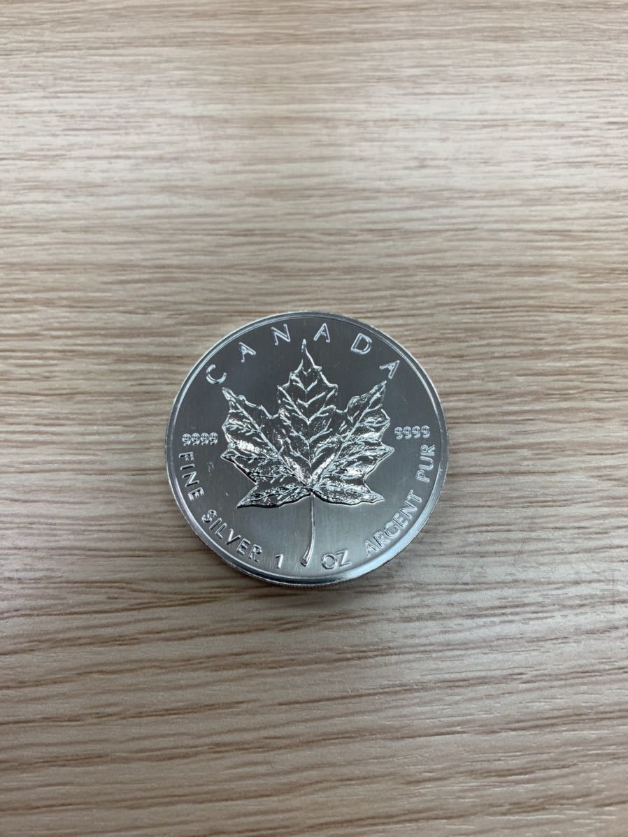 カナダ銀貨 1996年