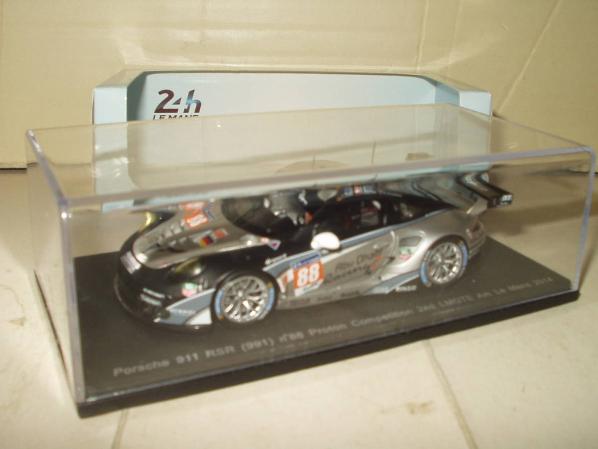 Duo Porsche 911 RSR-19 N° 72 & N° 88 Hyperpole LMGTE Pro & Am 24h Le Mans 2021 1 43 Spark