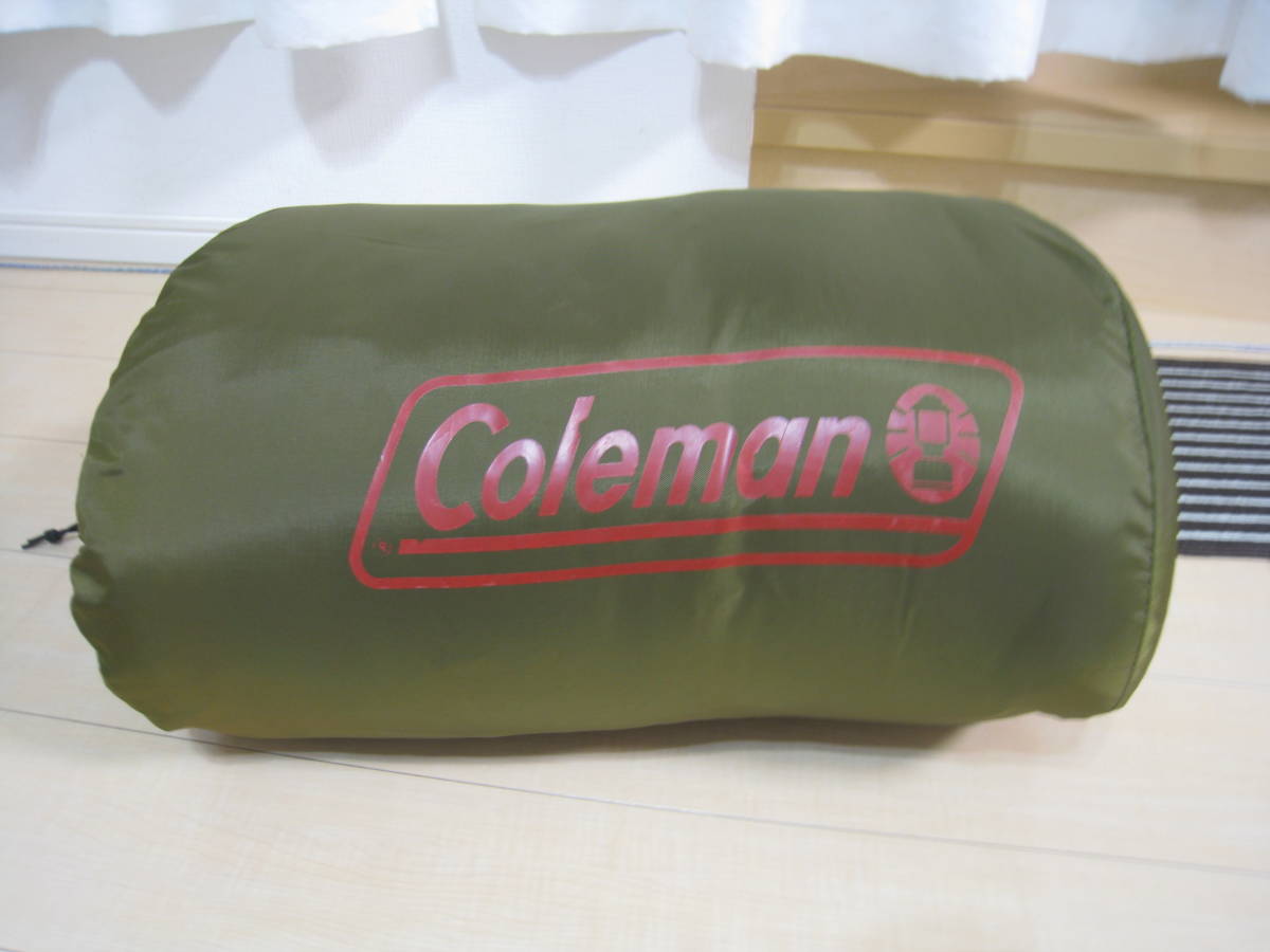 中古品 Coleman コールマン スリーピングバッグ 寝袋 UTAH 1202 サイズ