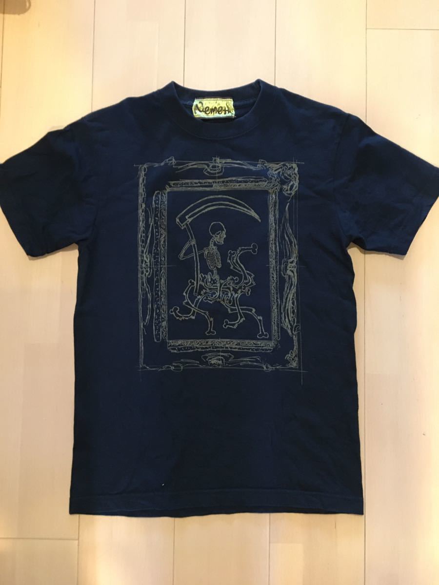 Christopher Nemeth クリストファーネメス ネメス 半袖tシャツ 黒 骸骨柄 ミシン柄 の落札情報詳細 ヤフオク落札価格情報 オークフリー スマートフォン版