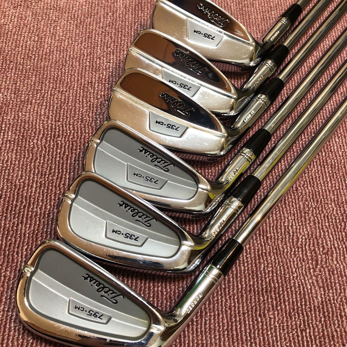 男性用】タイトリスト 735.CM FORGED アイアンセット 7本 【公式通販】