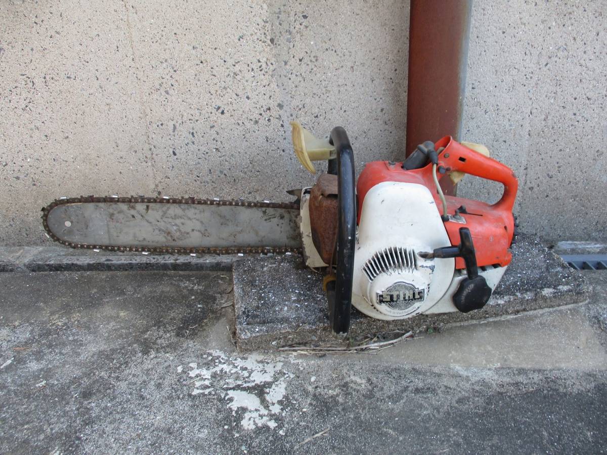 No.307] STIHL チェンソー 028AV SUPER エンジンチェーンソー