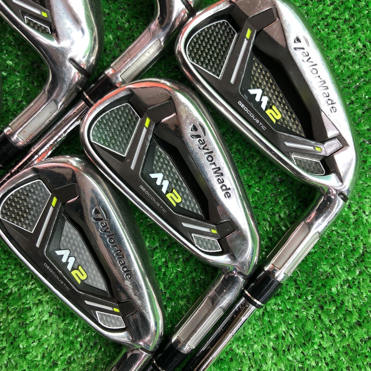 TaylorMade Golf M2 アイアンスチールシャフト 6本セット