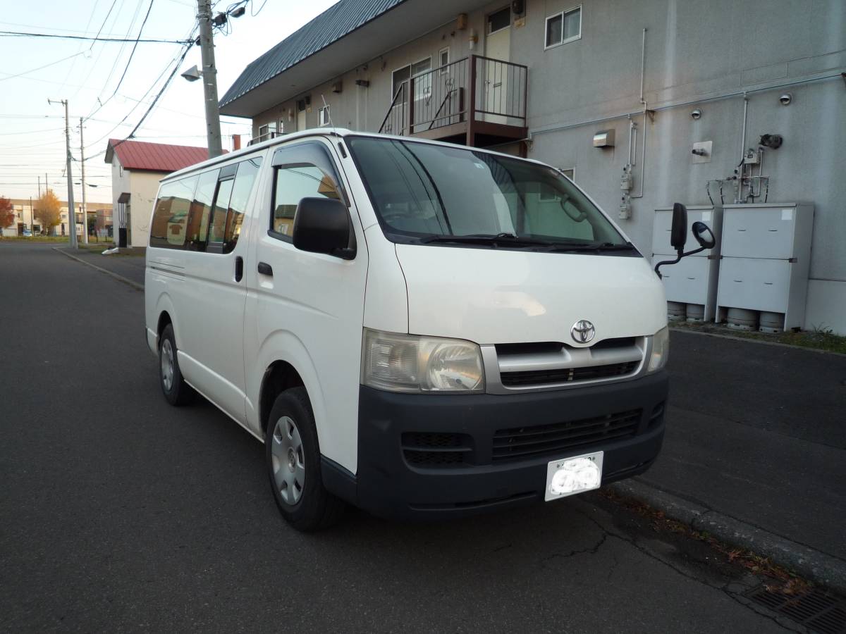 これからの季節に ハイエースバン ４ｗｄ ａｔ 車検r3年６月まで有り 乗って帰れます おまけホイル スタットレス付です の落札情報詳細 ヤフオク落札価格情報 オークフリー スマートフォン版