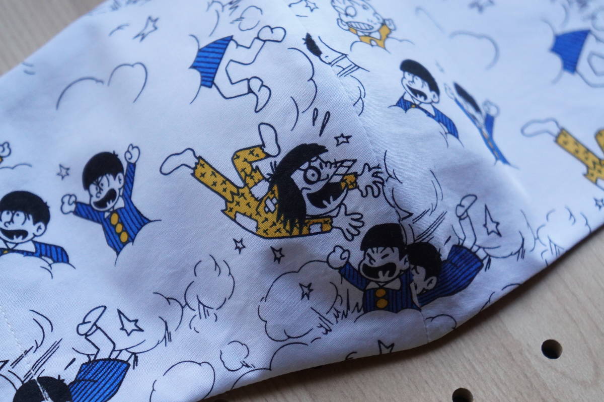 新品 おそ松くん柄 漫画マスク マンガマスク ハンドメイド 立体型 アニメ柄 昭和レトロ イヤミ柄 の落札情報詳細 ヤフオク落札価格情報 オークフリー スマートフォン版